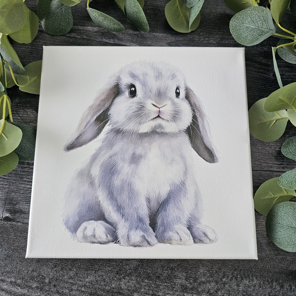 Adorable Bunny Canvas Art